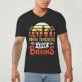 Math Teachers Love Brains Halloween Costume Zombie For Men Women Men's V-Neck T-Shirt, novelty gifts, funny gifts Math Teachers Love Brains Halloween Costume Zombie For Men Women Men's V-Neck T-Shirt, novelty gifts, funny gifts