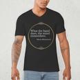 Montessori Children Grow In The Hands Of Teachers Men's V-Neck T-Shirt, novelty gifts, funny gifts