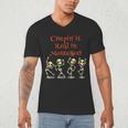 Montessori Creepin' It Real HALLOWEEN School Teacher Shirt Men's V-Neck T-Shirt, novelty gifts, funny gifts