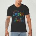 Music Is For Everyone Love For Music Teachers Men's V-Neck T-Shirt, novelty gifts, funny gifts Music Is For Everyone Love For Music Teachers Men's V-Neck T-Shirt, novelty gifts, funny gifts