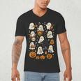 Music Teacher Orchestra Shirt Spooky Halloween Ghost Band Men's V-Neck T-Shirt, novelty gifts, funny gifts Music Teacher Orchestra Shirt Spooky Halloween Ghost Band Men's V-Neck T-Shirt, novelty gifts, funny gifts