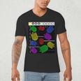 Nerdy Forms Nanotubes Chemistry Teacher Geek Men's V-Neck T-Shirt, novelty gifts, funny gifts