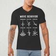 Nerdy Vintage Wave Behavior Physics Science Teacher Geek Men Women Girls Kids Men's V-Neck T-Shirt, novelty gifts, funny gifts Nerdy Vintage Wave Behavior Physics Science Teacher Geek Men Women Girls Kids Men's V-Neck T-Shirt, novelty gifts, funny gifts