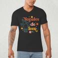 Nopales De Leer Spanish Teacher Maestra Cactus Bilingual Men's V-Neck T-Shirt, novelty gifts, funny gifts Nopales De Leer Spanish Teacher Maestra Cactus Bilingual Men's V-Neck T-Shirt, novelty gifts, funny gifts