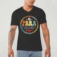 Paras Make It Possible Paraprofessional Teacher Assistant Men's V-Neck T-Shirt, novelty gifts, funny gifts Paras Make It Possible Paraprofessional Teacher Assistant Men's V-Neck T-Shirt, novelty gifts, funny gifts