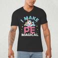 PE Teacher Unicorn I Make PE Magical Men's V-Neck T-Shirt, novelty gifts, funny gifts PE Teacher Unicorn I Make PE Magical Men's V-Neck T-Shirt, novelty gifts, funny gifts