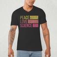 Peace Love Science Lovers Math Chemistry Teacher Men's V-Neck T-Shirt, novelty gifts, funny gifts Peace Love Science Lovers Math Chemistry Teacher Men's V-Neck T-Shirt, novelty gifts, funny gifts