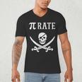 Pi Day Pi Rate Pirate For Teachers Men's V-Neck T-Shirt, novelty gifts, funny gifts