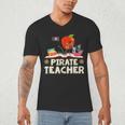 Pirate Teacher Men Women Kids Men's V-Neck T-Shirt, novelty gifts, funny gifts Pirate Teacher Men Women Kids Men's V-Neck T-Shirt, novelty gifts, funny gifts