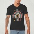 Pre K Vibes Back To School Student Teacher Men's V-Neck T-Shirt, novelty gifts, funny gifts Pre K Vibes Back To School Student Teacher Men's V-Neck T-Shirt, novelty gifts, funny gifts