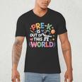 Pre-K Is Out Of This World Space Planets Teacher Men's V-Neck T-Shirt, novelty gifts, funny gifts Pre-K Is Out Of This World Space Planets Teacher Men's V-Neck T-Shirt, novelty gifts, funny gifts