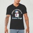 Proud Supporter Of Snow Days Teacher Men's V-Neck T-Shirt, novelty gifts, funny gifts Proud Supporter Of Snow Days Teacher Men's V-Neck T-Shirt, novelty gifts, funny gifts