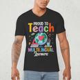 Proud To Teach Multilingual Learner ESL English Teacher Men's V-Neck T-Shirt, novelty gifts, funny gifts Proud To Teach Multilingual Learner ESL English Teacher Men's V-Neck T-Shirt, novelty gifts, funny gifts