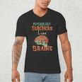 Psychology Teachers Love Brains Halloween For Psychologists Men Women Men's V-Neck T-Shirt, novelty gifts, funny gifts Psychology Teachers Love Brains Halloween For Psychologists Men Women Men's V-Neck T-Shirt, novelty gifts, funny gifts