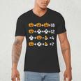 Pumpkin Ghost Equation Math Teacher Halloween Costume Men's V-Neck T-Shirt, novelty gifts, funny gifts Pumpkin Ghost Equation Math Teacher Halloween Costume Men's V-Neck T-Shirt, novelty gifts, funny gifts
