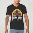 Rainbow Pencil Dream Exceptional Education Team SPED Teacher Men's V-Neck T-Shirt, novelty gifts, funny gifts Rainbow Pencil Dream Exceptional Education Team SPED Teacher Men's V-Neck T-Shirt, novelty gifts, funny gifts