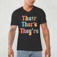 There Their They'Re English Class Grammar Joke Teacher Men's V-Neck T-Shirt, novelty gifts, funny gifts There Their They'Re English Class Grammar Joke Teacher Men's V-Neck T-Shirt, novelty gifts, funny gifts