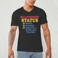 Relationship Status Single Married Hot Teacher Men's V-Neck T-Shirt, novelty gifts, funny gifts Relationship Status Single Married Hot Teacher Men's V-Neck T-Shirt, novelty gifts, funny gifts