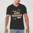 Retro Boho Math Science Professor In My STEM Teacher Era Men's V-Neck T-Shirt, novelty gifts, funny gifts