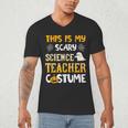 This Is My Scary Science Teacher Halloween Costumes Men Women Kids Men's V-Neck T-Shirt, novelty gifts, funny gifts