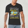 School Bus Driver Life Last Day Of School Teacher Kids Men's V-Neck T-Shirt, novelty gifts, funny gifts