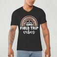 School Bus Trip Vibes Students Teachers Students Field Trip Men's V-Neck T-Shirt, novelty gifts, funny gifts School Bus Trip Vibes Students Teachers Students Field Trip Men's V-Neck T-Shirt, novelty gifts, funny gifts