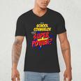 School Counselor Teacher Superhero Superpower Comic Book Men's V-Neck T-Shirt, novelty gifts, funny gifts School Counselor Teacher Superhero Superpower Comic Book Men's V-Neck T-Shirt, novelty gifts, funny gifts