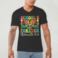 School's Out Forever Retirement 2026 Retro Retired Teacher Men's V-Neck T-Shirt, novelty gifts, funny gifts