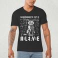 Schrodinger's Cat Dead And Alive Physics Teacher Men's V-Neck T-Shirt, novelty gifts, funny gifts Schrodinger's Cat Dead And Alive Physics Teacher Men's V-Neck T-Shirt, novelty gifts, funny gifts