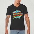 Second Grade Superhero Teacher Student 2nd Grade Comic Retro Men's V-Neck T-Shirt, novelty gifts, funny gifts Second Grade Superhero Teacher Student 2nd Grade Comic Retro Men's V-Neck T-Shirt, novelty gifts, funny gifts