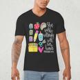 She Works Willingly With Her Hands Proverbs Daycare Teacher Men Women Men's V-Neck T-Shirt, novelty gifts, funny gifts She Works Willingly With Her Hands Proverbs Daycare Teacher Men Women Men's V-Neck T-Shirt, novelty gifts, funny gifts