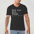 Show Your Work Thanks Math Teacher Men's V-Neck T-Shirt, novelty gifts, funny gifts Show Your Work Thanks Math Teacher Men's V-Neck T-Shirt, novelty gifts, funny gifts