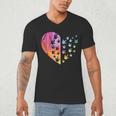 Sign Language Heart ASL For Deaf Teacher Men's V-Neck T-Shirt, novelty gifts, funny gifts Sign Language Heart ASL For Deaf Teacher Men's V-Neck T-Shirt, novelty gifts, funny gifts