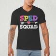 Special Education Squad Shirt SPED Squad Teacher's Day For Men Women Men's V-Neck T-Shirt, novelty gifts, funny gifts Special Education Squad Shirt SPED Squad Teacher's Day For Men Women Men's V-Neck T-Shirt, novelty gifts, funny gifts