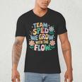 Special Education Teacher Team SPED Grow With The Flow Men's V-Neck T-Shirt, novelty gifts, funny gifts Special Education Teacher Team SPED Grow With The Flow Men's V-Neck T-Shirt, novelty gifts, funny gifts