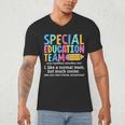 Special Education Team Definition Retro Ed Team Crew Teacher Men's V-Neck T-Shirt, novelty gifts, funny gifts Special Education Team Definition Retro Ed Team Crew Teacher Men's V-Neck T-Shirt, novelty gifts, funny gifts