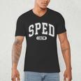 SPED Crew SPED Teacher Back To School For Women Men Men's V-Neck T-Shirt, novelty gifts, funny gifts SPED Crew SPED Teacher Back To School For Women Men Men's V-Neck T-Shirt, novelty gifts, funny gifts