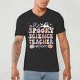 Spooky Science Teacher Halloween Science Teaching For Men Women Men's V-Neck T-Shirt, novelty gifts, funny gifts Spooky Science Teacher Halloween Science Teaching For Men Women Men's V-Neck T-Shirt, novelty gifts, funny gifts