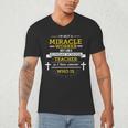 Sunday School Teacher TShirt Miracle Worker Men's V-Neck T-Shirt, novelty gifts, funny gifts Sunday School Teacher TShirt Miracle Worker Men's V-Neck T-Shirt, novelty gifts, funny gifts