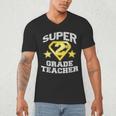 Super 2nd Grade Teacher Hero Men's V-Neck T-Shirt, novelty gifts, funny gifts Super 2nd Grade Teacher Hero Men's V-Neck T-Shirt, novelty gifts, funny gifts