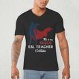 This Is My Super ESL Teacher Costume Lazy Halloween Men's V-Neck T-Shirt, novelty gifts, funny gifts This Is My Super ESL Teacher Costume Lazy Halloween Men's V-Neck T-Shirt, novelty gifts, funny gifts