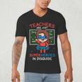 Super Hero Teacher Superheroes In Disguise Men's V-Neck T-Shirt, novelty gifts, funny gifts Super Hero Teacher Superheroes In Disguise Men's V-Neck T-Shirt, novelty gifts, funny gifts