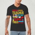 Super Teacher By Day Super Tired By Night Superhero Teacher Men's V-Neck T-Shirt, novelty gifts, funny gifts Super Teacher By Day Super Tired By Night Superhero Teacher Men's V-Neck T-Shirt, novelty gifts, funny gifts