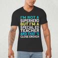 Superhero & Special Education Teacher Men Women Men's V-Neck T-Shirt, novelty gifts, funny gifts Superhero & Special Education Teacher Men Women Men's V-Neck T-Shirt, novelty gifts, funny gifts