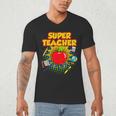 Superhero Teacher Appreciation Teaching Tee Men's V-Neck T-Shirt, novelty gifts, funny gifts