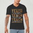Teach Compassion Kindness Confidence History Teacher Men's V-Neck T-Shirt, novelty gifts, funny gifts Teach Compassion Kindness Confidence History Teacher Men's V-Neck T-Shirt, novelty gifts, funny gifts