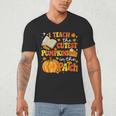 I Teach The Coolest Pumpkins In The Patch Teacher Halloween Men's V-Neck T-Shirt, novelty gifts, funny gifts I Teach The Coolest Pumpkins In The Patch Teacher Halloween Men's V-Neck T-Shirt, novelty gifts, funny gifts