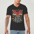 I Teach The Cutest Apples In The Orchard Cute Fall Teacher Men's V-Neck T-Shirt, novelty gifts, funny gifts I Teach The Cutest Apples In The Orchard Cute Fall Teacher Men's V-Neck T-Shirt, novelty gifts, funny gifts