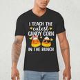 I Teach The Cutest Candy Corn In The Bunch Teacher Halloween Men's V-Neck T-Shirt, novelty gifts, funny gifts I Teach The Cutest Candy Corn In The Bunch Teacher Halloween Men's V-Neck T-Shirt, novelty gifts, funny gifts