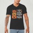 i Teach The Cutest Pumpkins In The Patch Teacher Halloween Men's V-Neck T-Shirt, novelty gifts, funny gifts